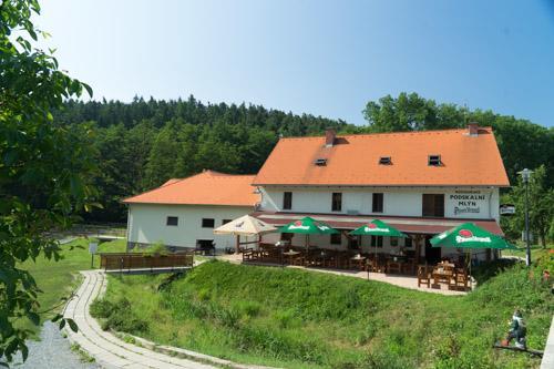 Podskalni Mlyn Hotel Ostopovice Luaran gambar